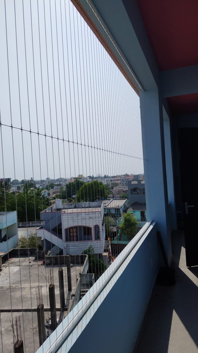 Invisible Grill Installation in Nanded