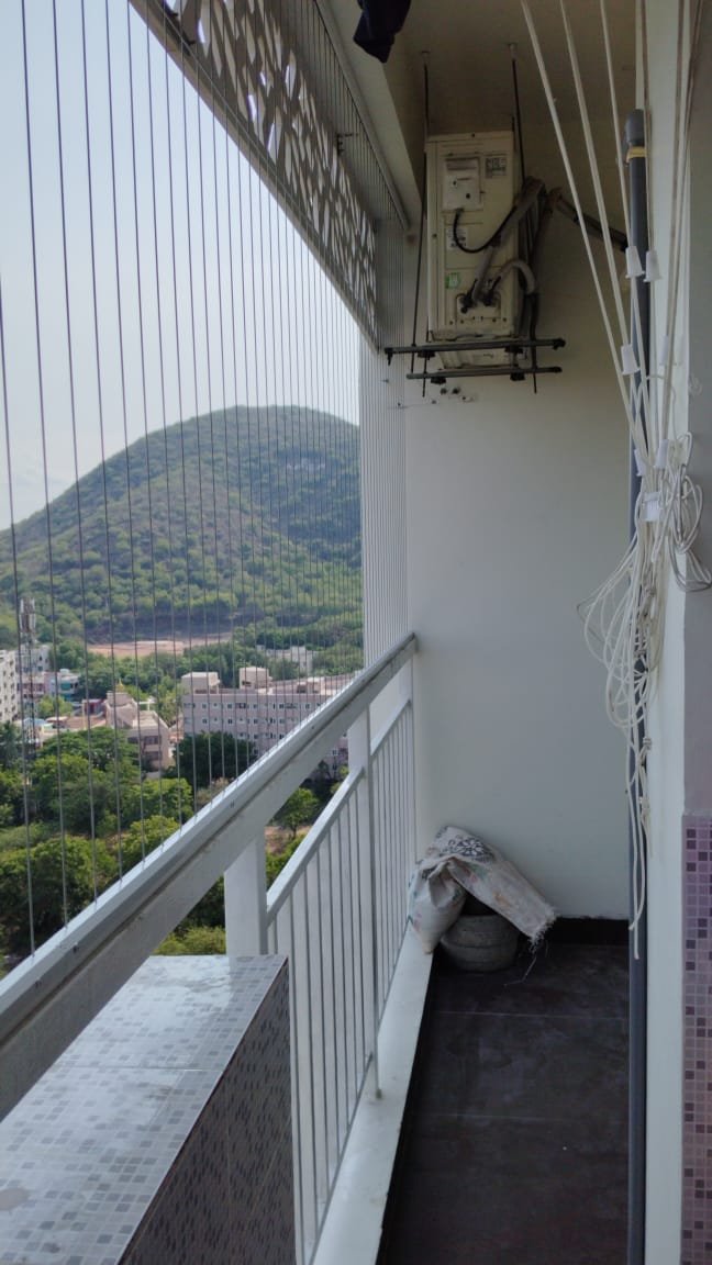 Balcony Invisible Grill Near