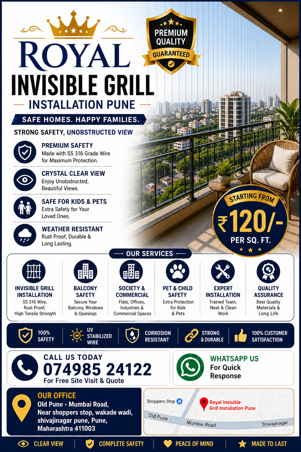 Invisible Grill in Mahalunge