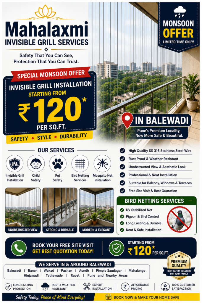 Invisible Grill in Balewadi